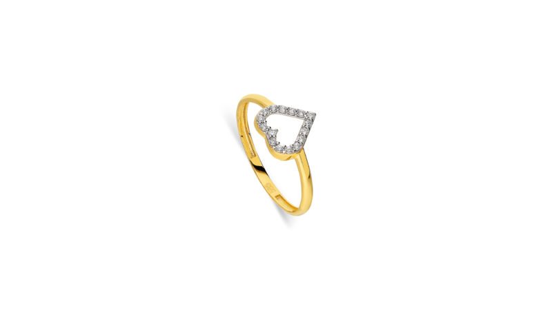 Ring Gold Herz