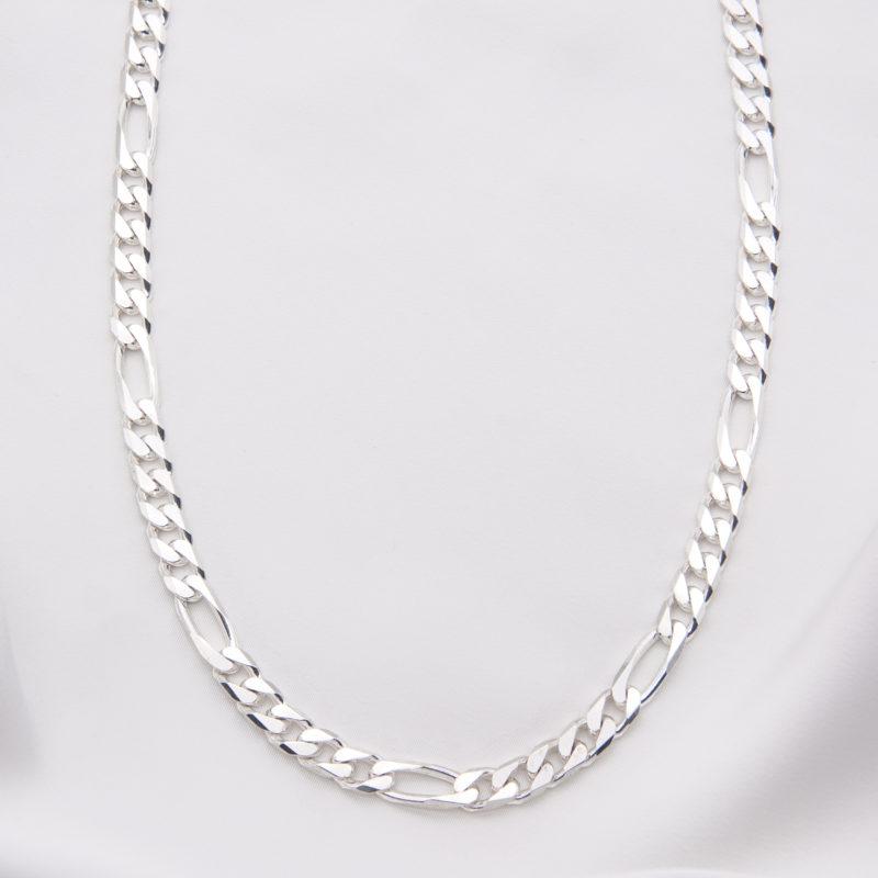 Figaro Kette Silber